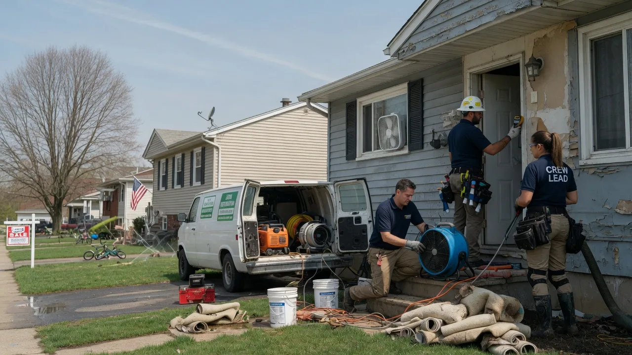 Flood Cleanup in Liberty Center, IA near me