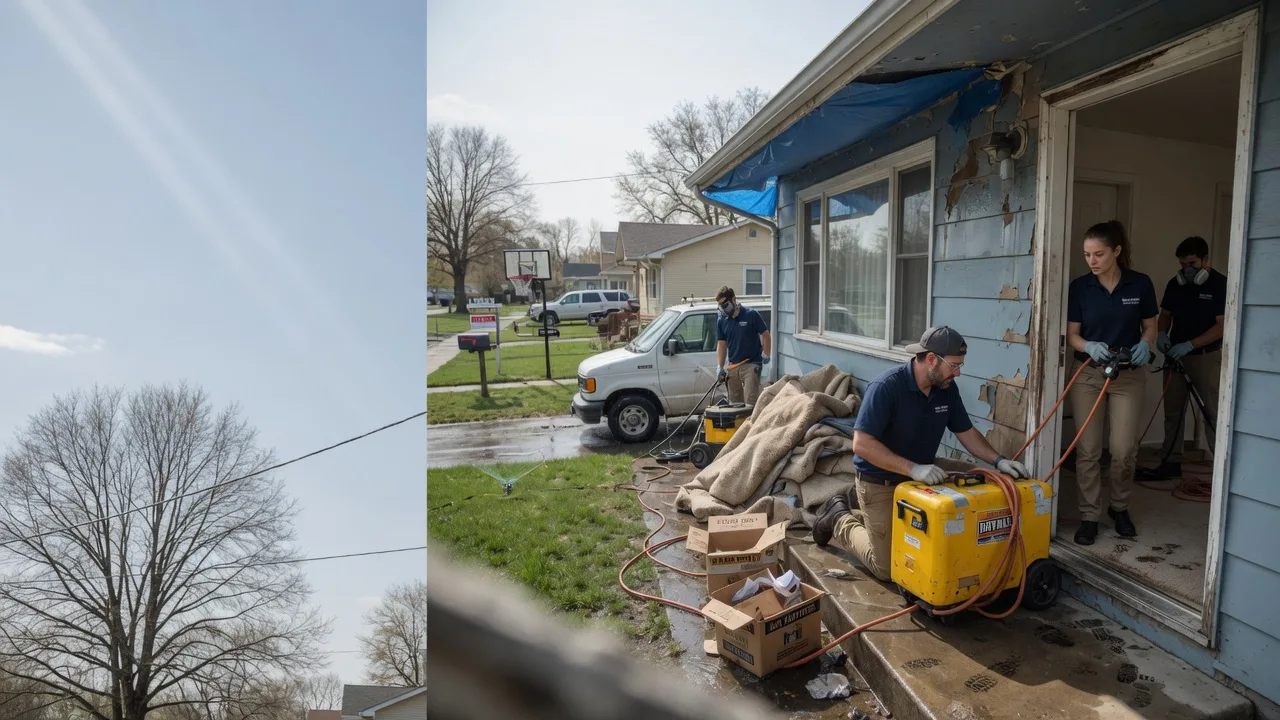 Basement Flood Cleanup in Liberty Center, IA near me